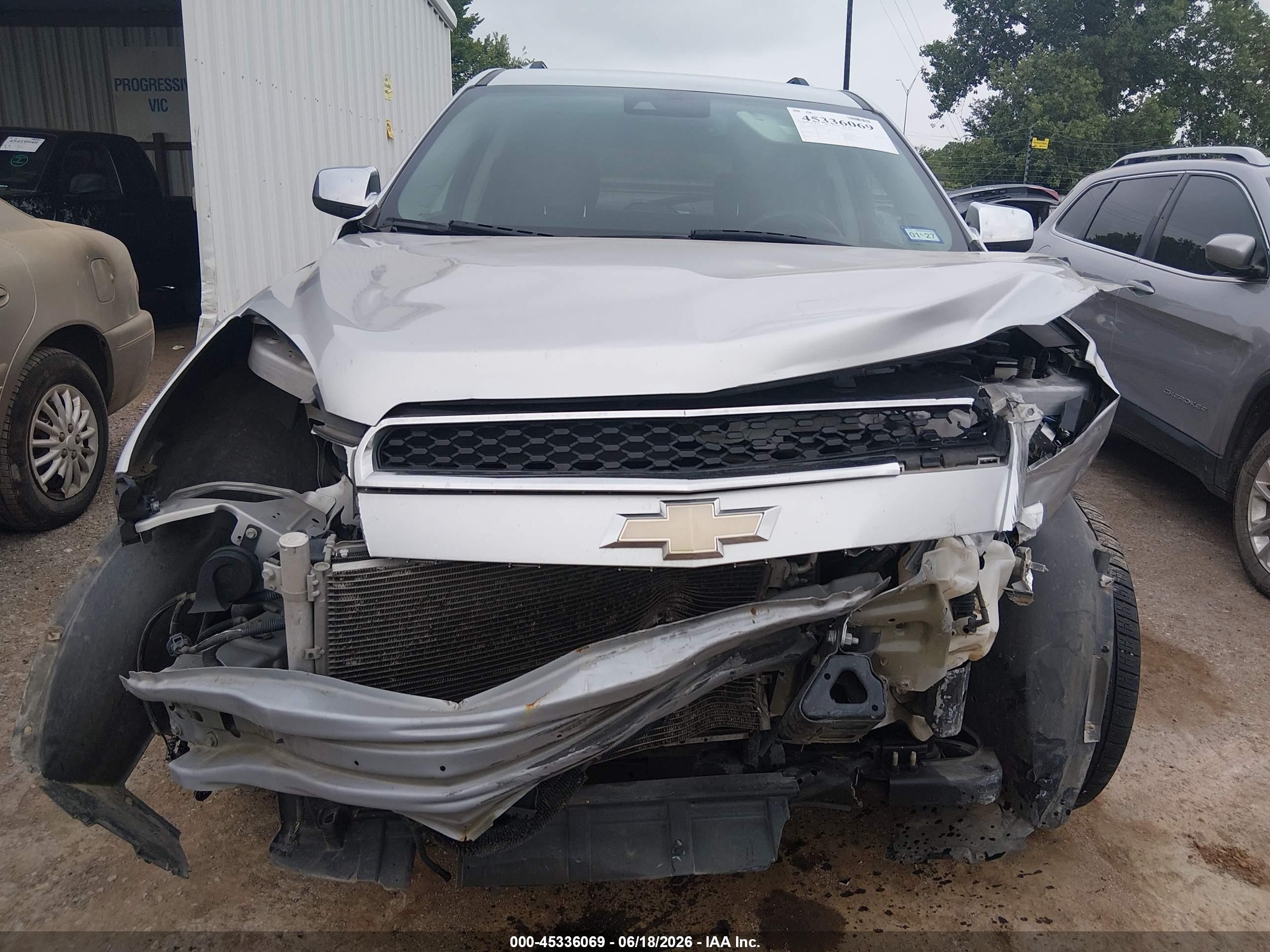 2015 Chevrolet Equinox Ltz Silver vin: 2GNFLHE33F6287277