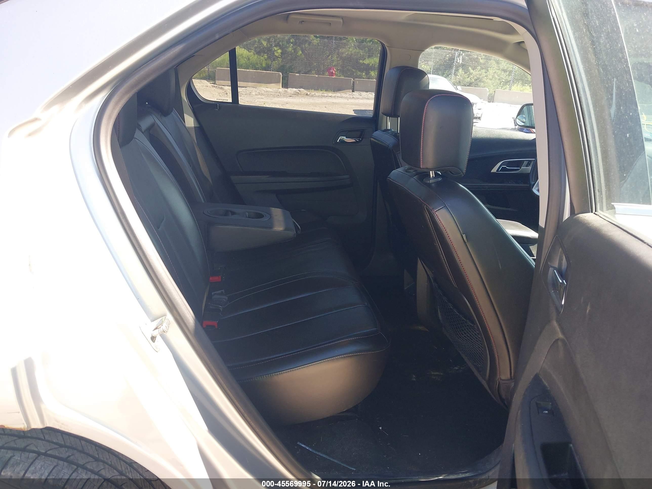 2015 Chevrolet Equinox Ltz Silver vin: 2GNFLHE33F6300352