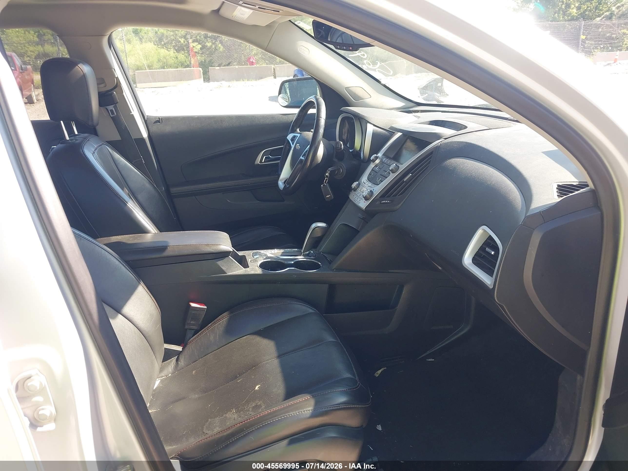 2015 Chevrolet Equinox Ltz Silver vin: 2GNFLHE33F6300352