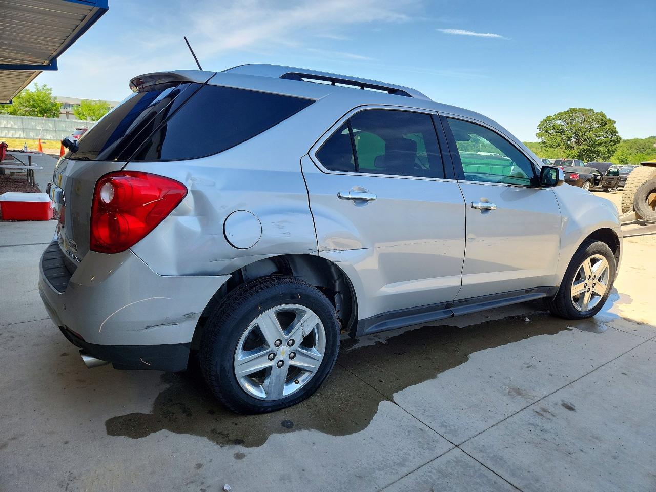 2015 Chevrolet Equinox Silver vin: 2GNFLHE33F6398461