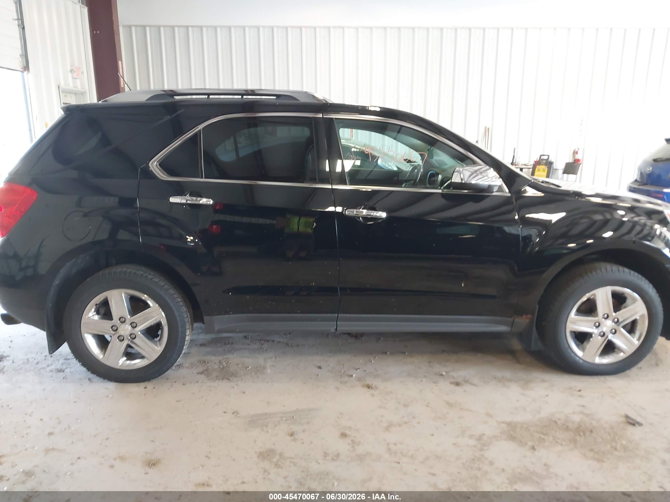 2015 Chevrolet Equinox Ltz Black vin: 2GNFLHE33F6412410