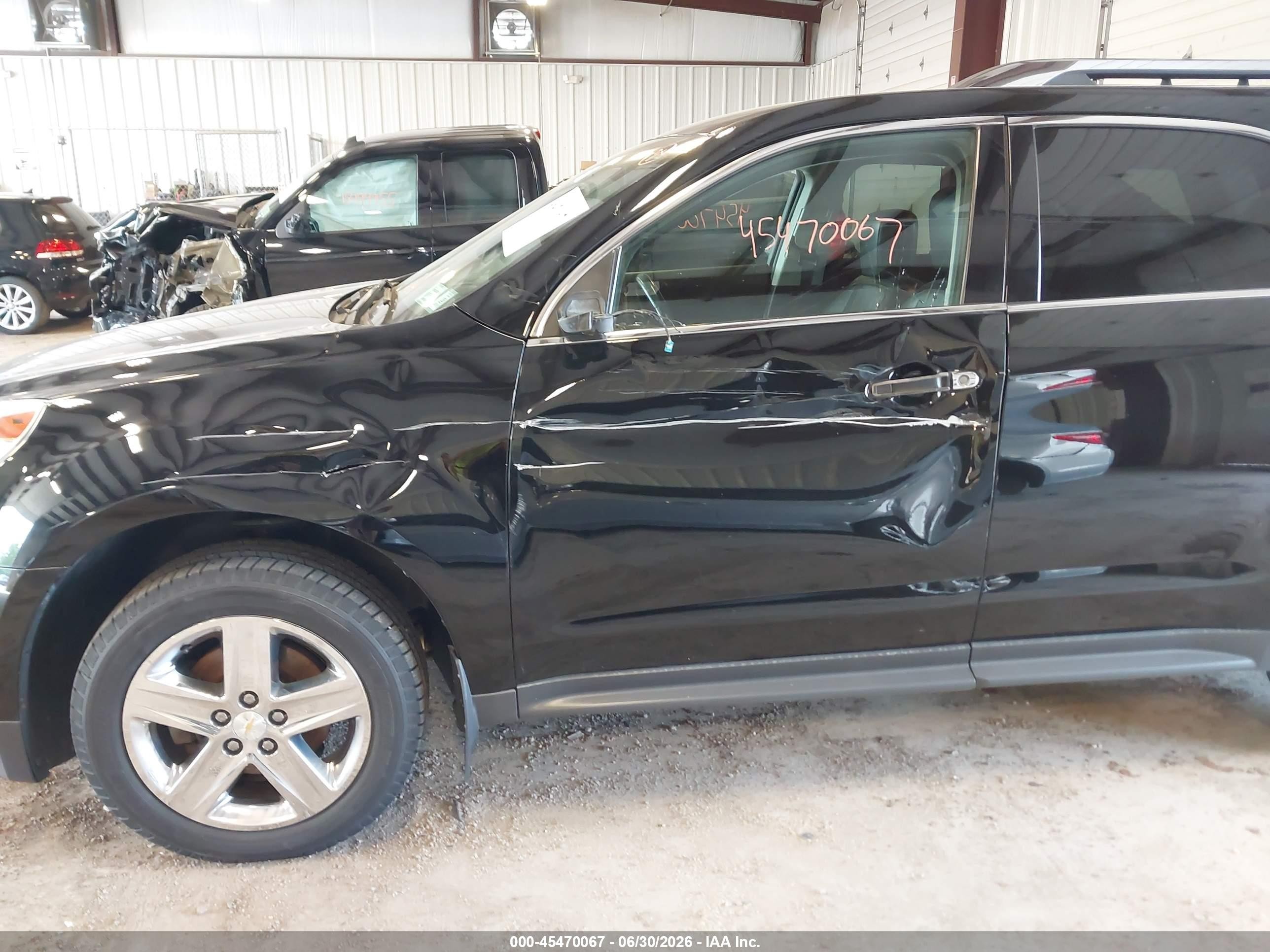 2015 Chevrolet Equinox Ltz Black vin: 2GNFLHE33F6412410