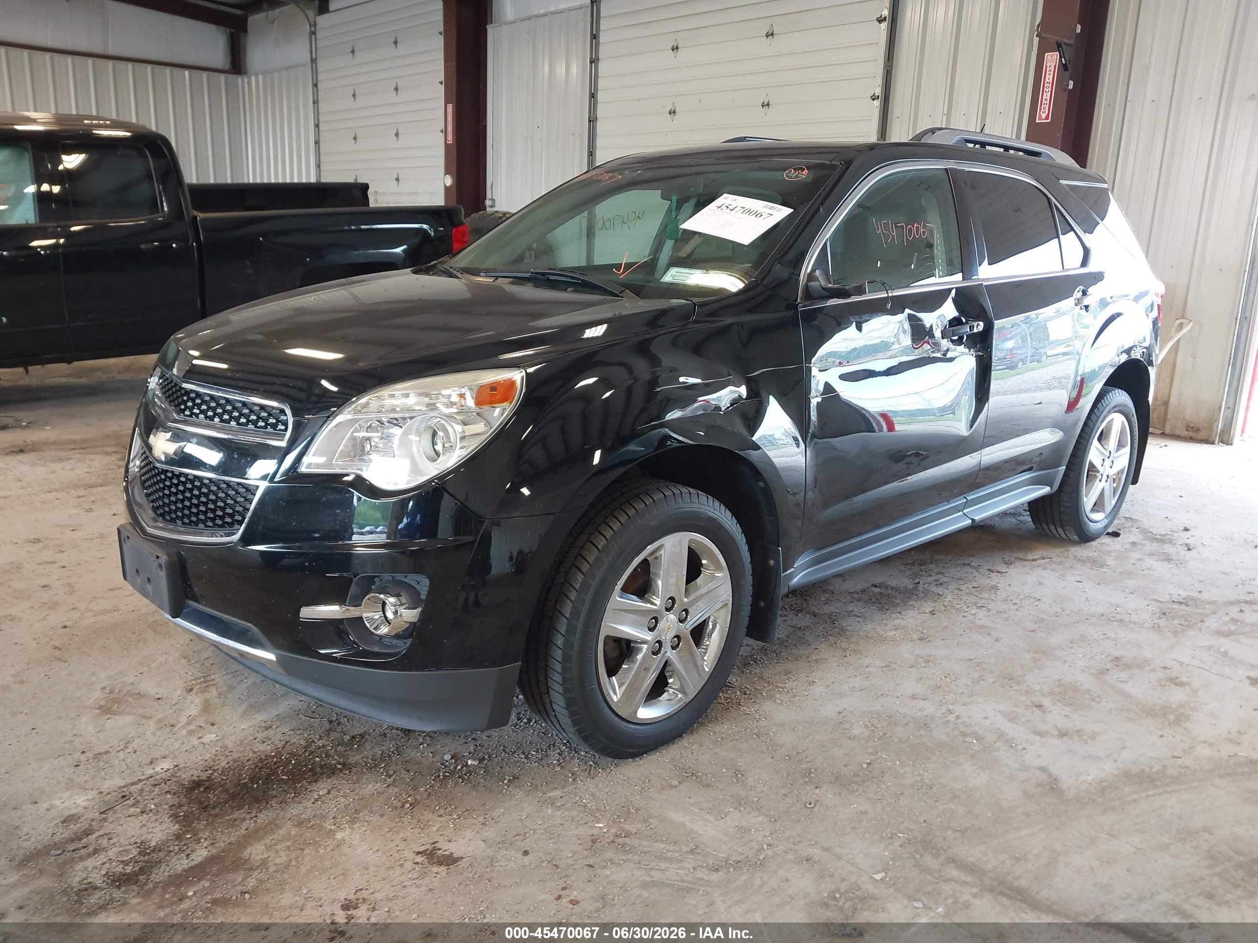 2015 Chevrolet Equinox Ltz Black vin: 2GNFLHE33F6412410