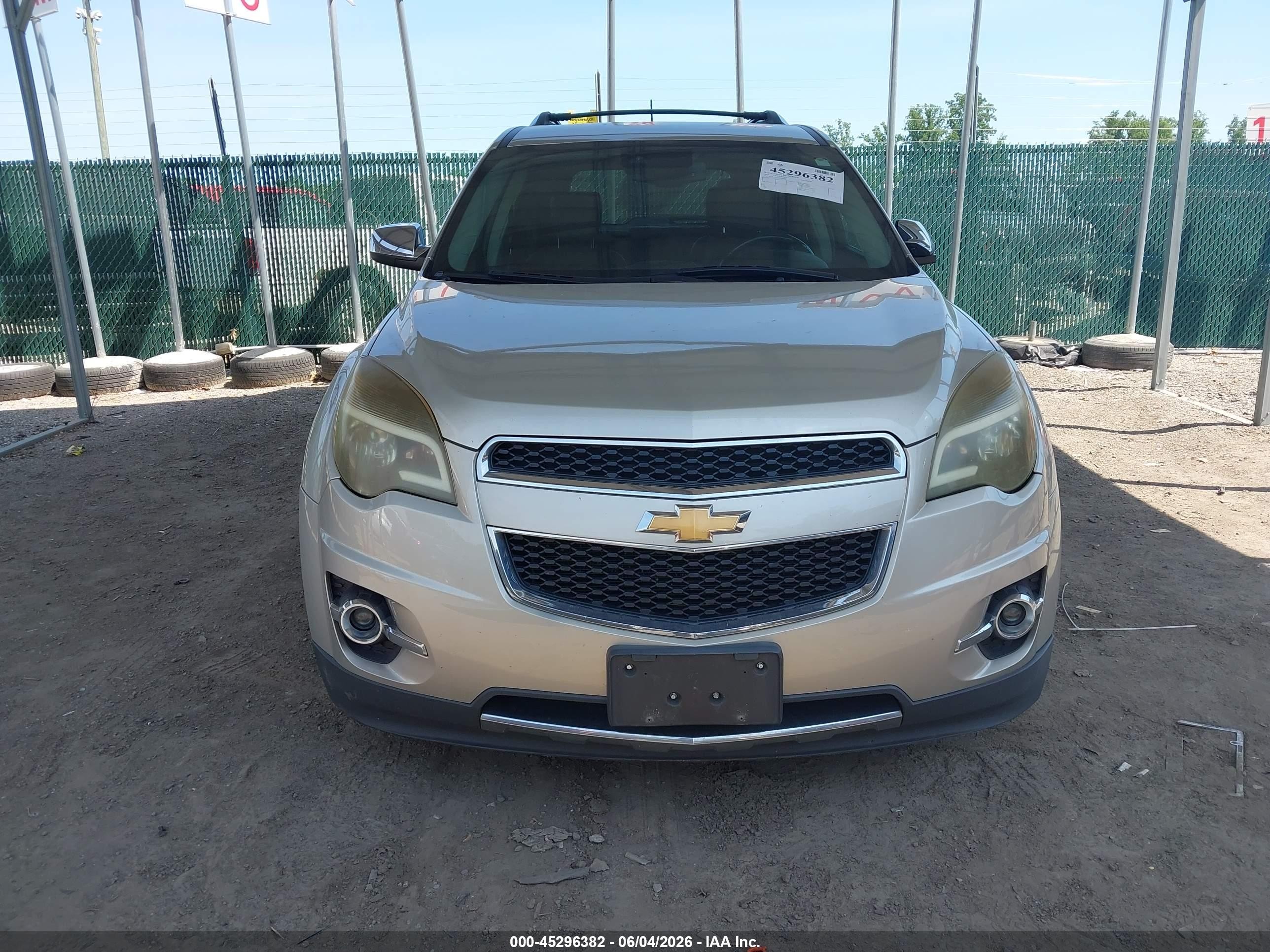 2014 Chevrolet Equinox Ltz Gold vin: 2GNFLHE34E6300990