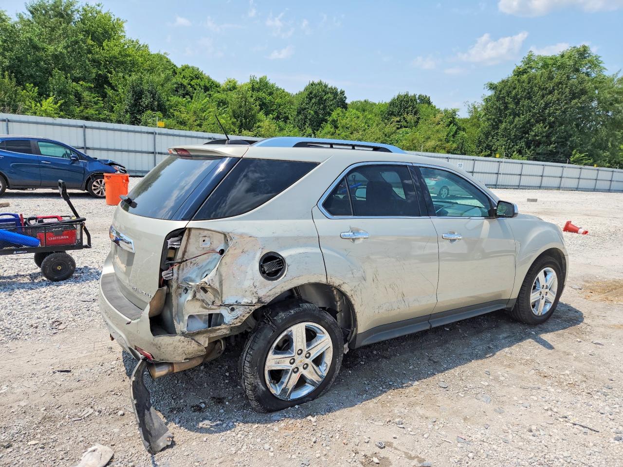 2015 Chevrolet Equinox Ltz Золотой vin: 2GNFLHE34F6177810