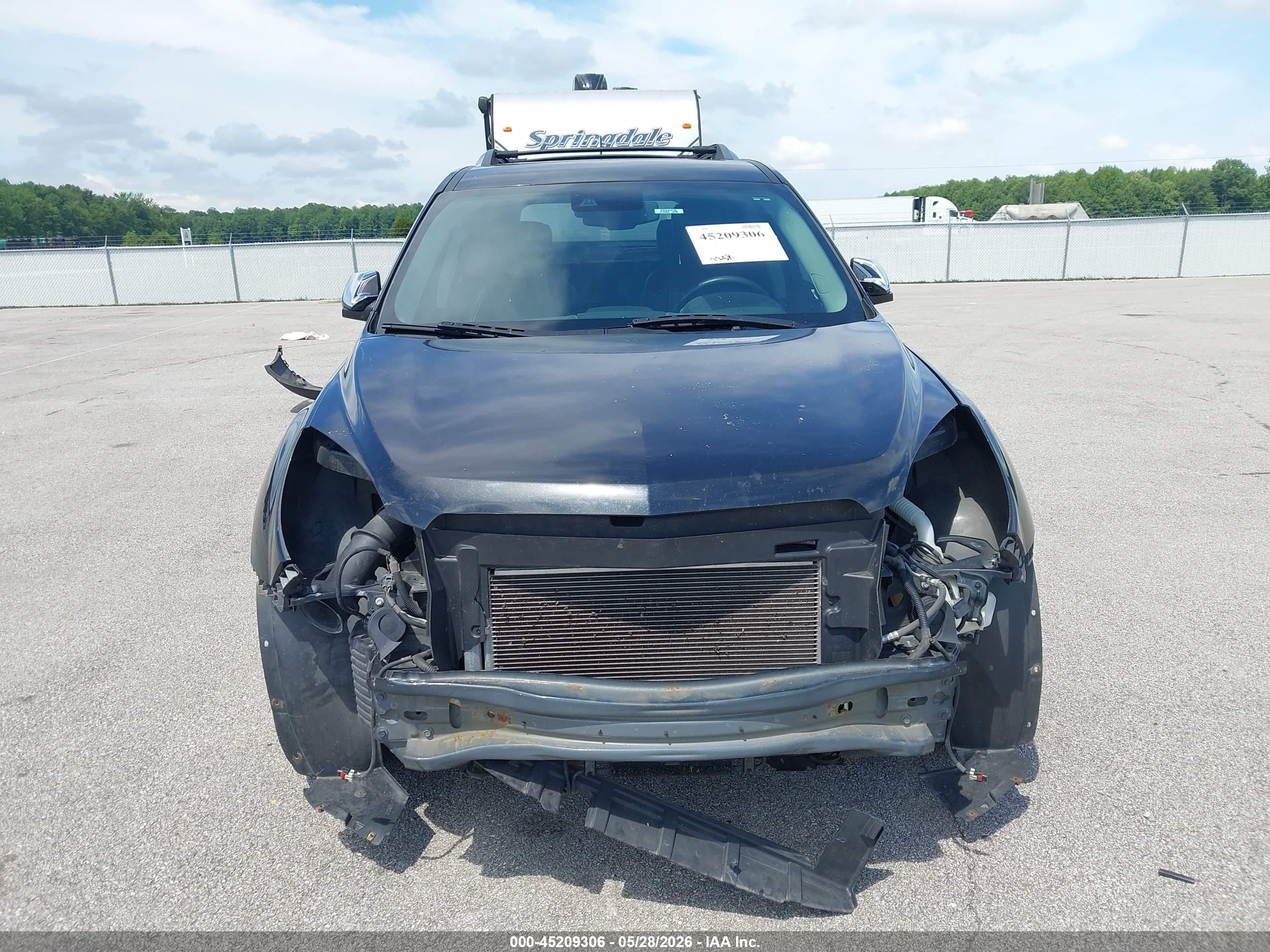 2014 Chevrolet Equinox Ltz Black vin: 2GNFLHE35E6349020