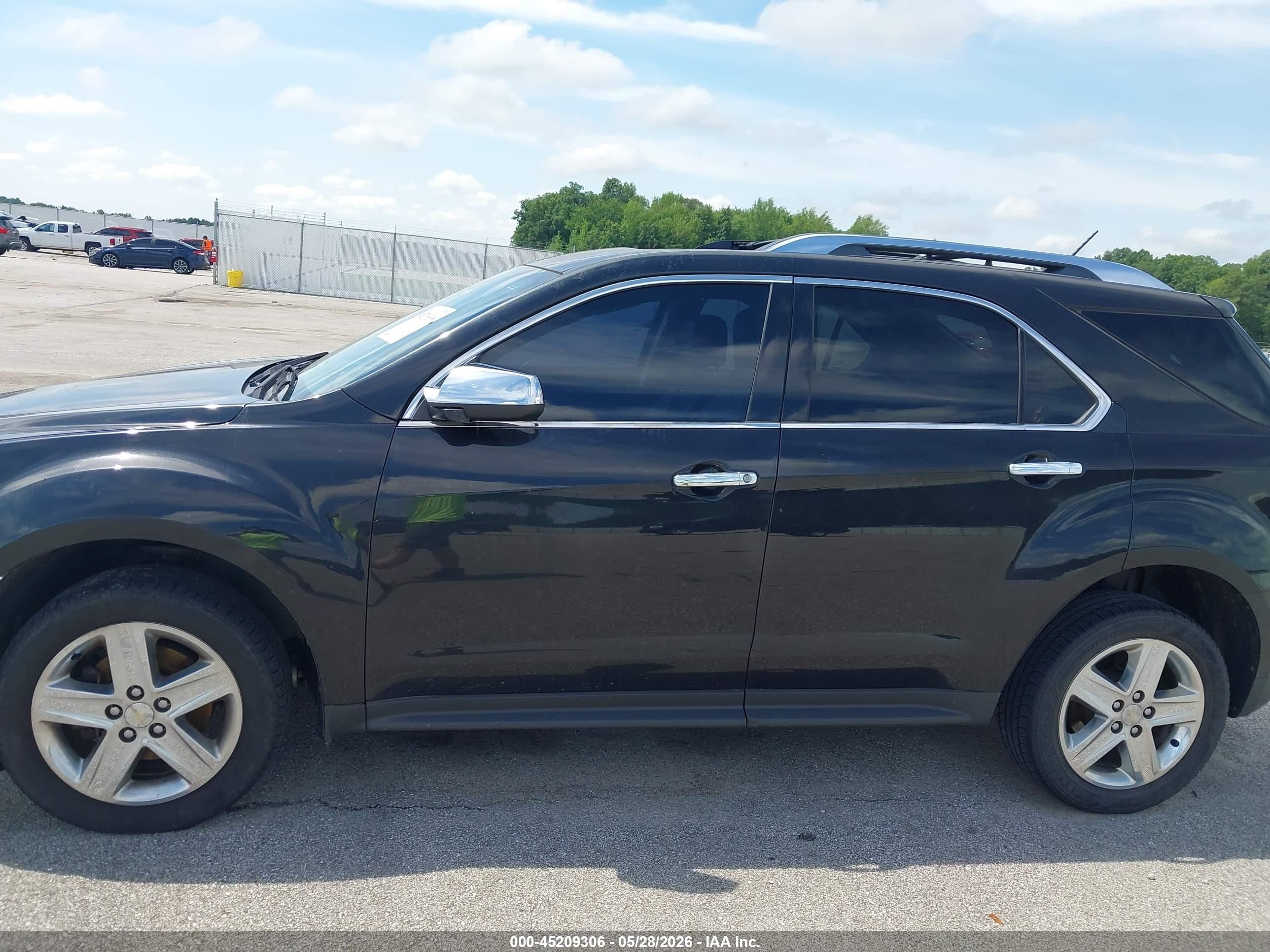 2014 Chevrolet Equinox Ltz Black vin: 2GNFLHE35E6349020
