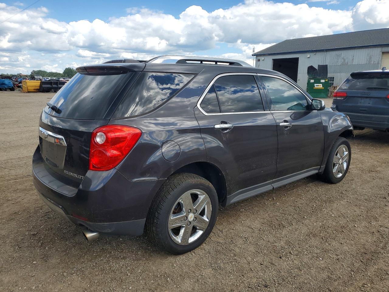 2015 Chevrolet Equinox Ltz Gray vin: 2GNFLHE35F6385615