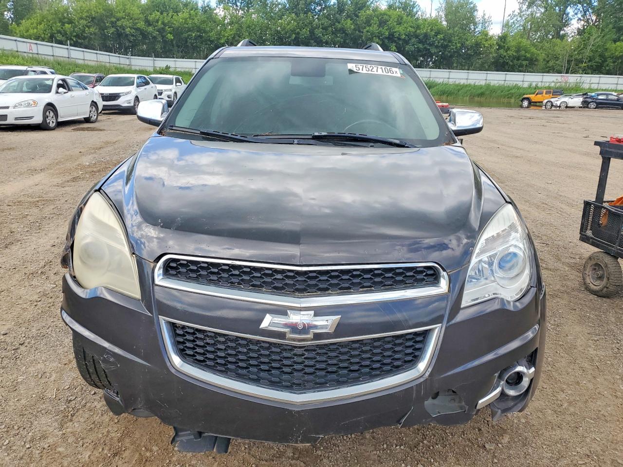 2015 Chevrolet Equinox Ltz Gray vin: 2GNFLHE35F6385615