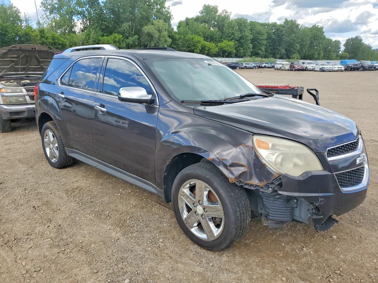 2015 Chevrolet Equinox Ltz Gray vin: 2GNFLHE35F6385615