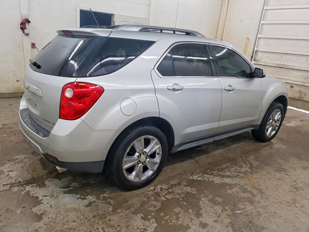 2014 Chevrolet Equinox Ltz Silver vin: 2GNFLHE36E6227718