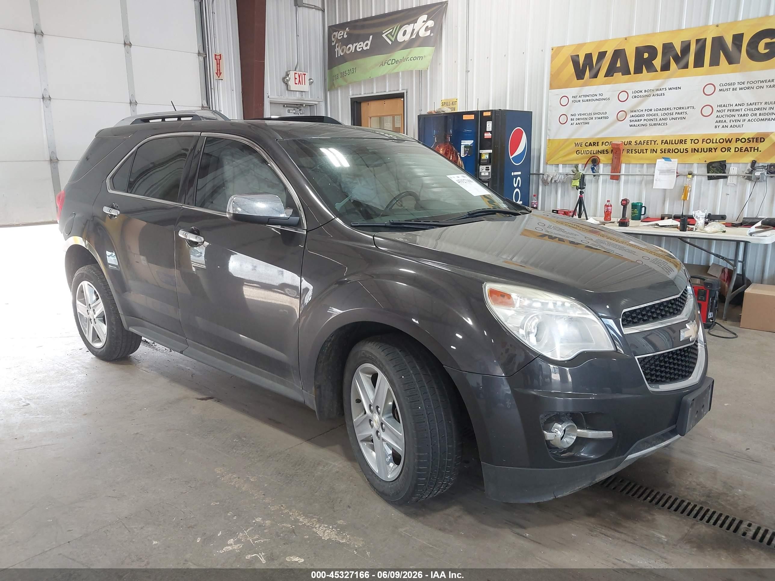 2015 Chevrolet Equinox Ltz Black vin: 2GNFLHE36F6330347