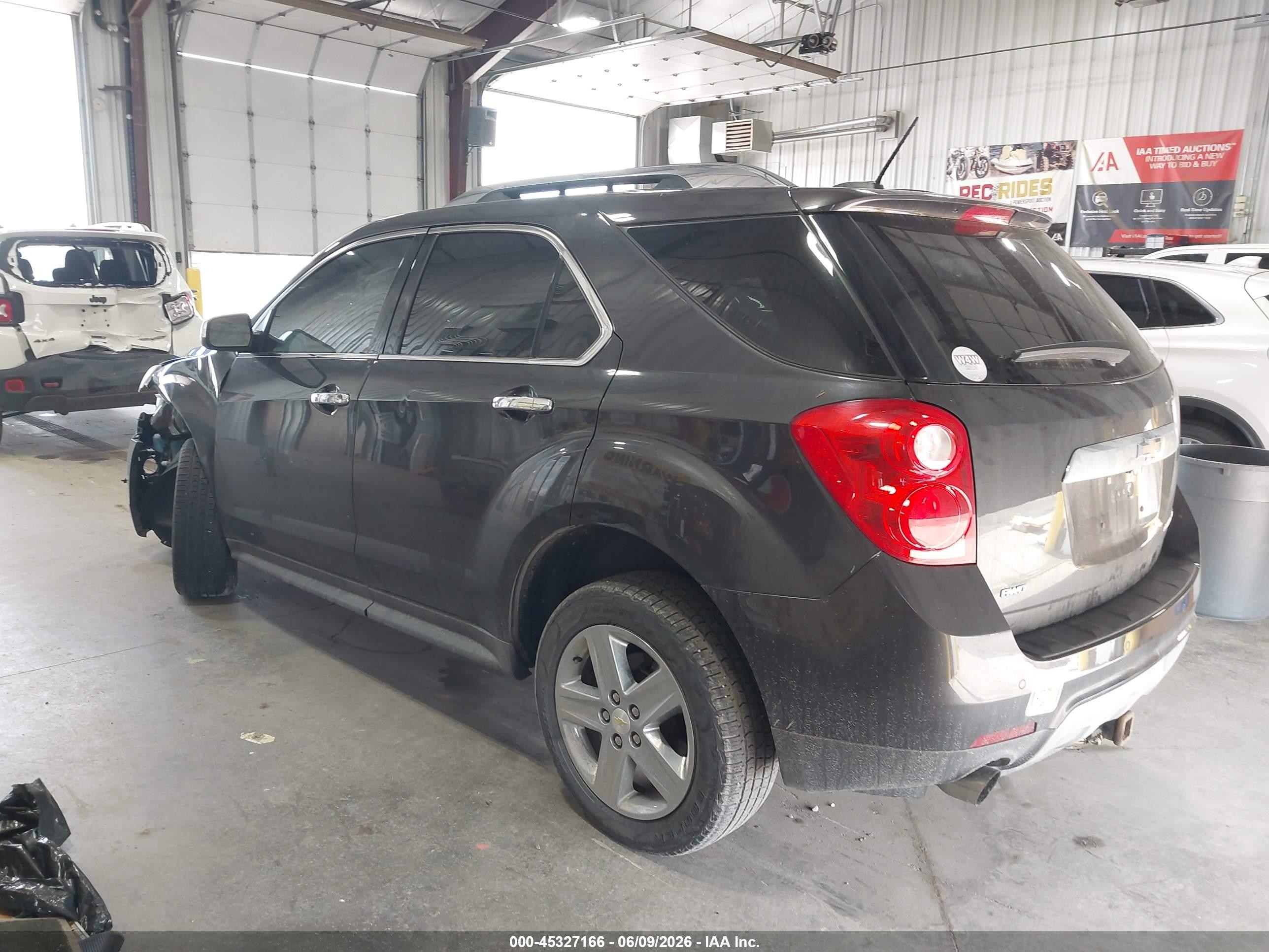 2015 Chevrolet Equinox Ltz Black vin: 2GNFLHE36F6330347