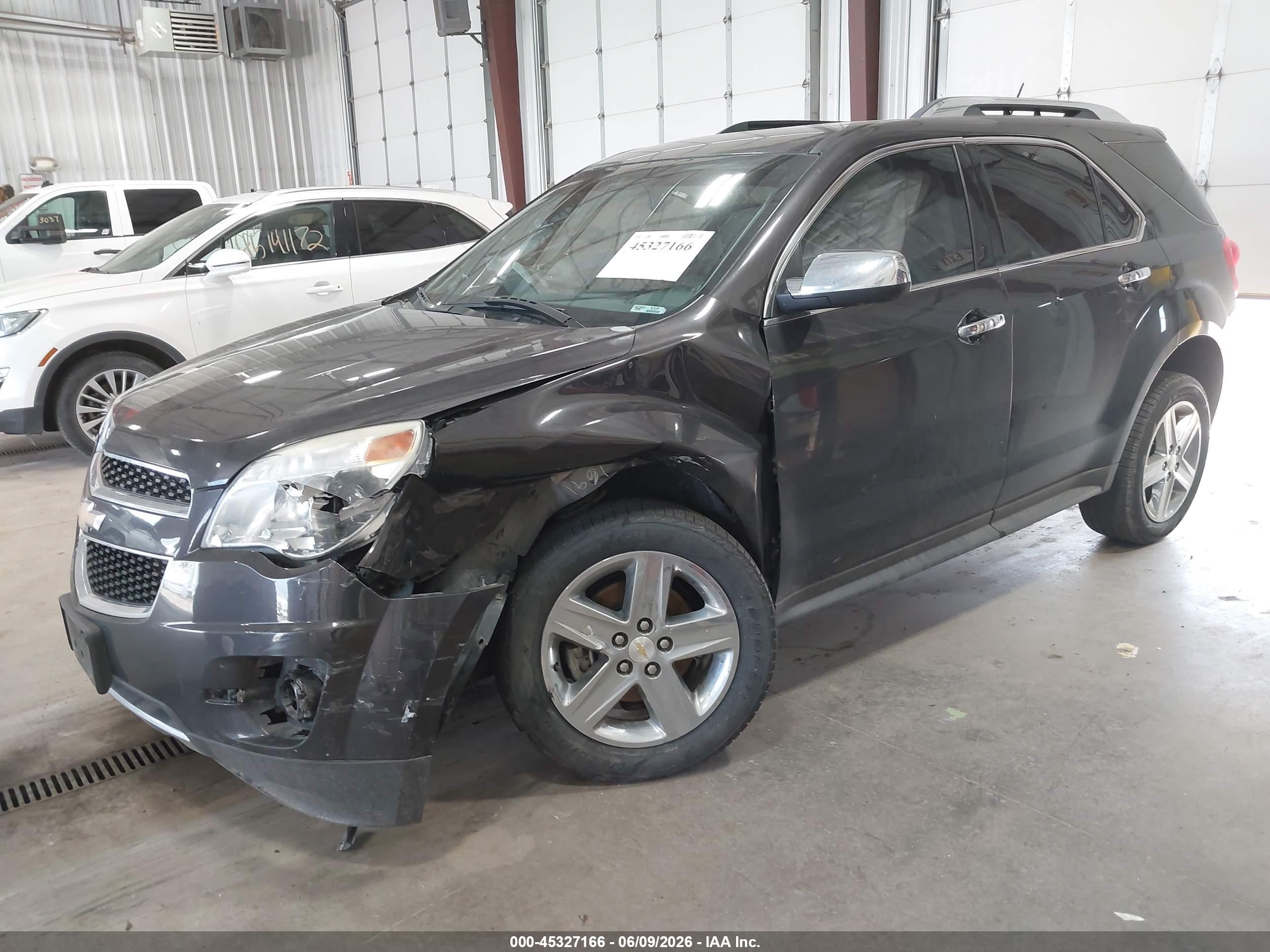2015 Chevrolet Equinox Ltz Black vin: 2GNFLHE36F6330347