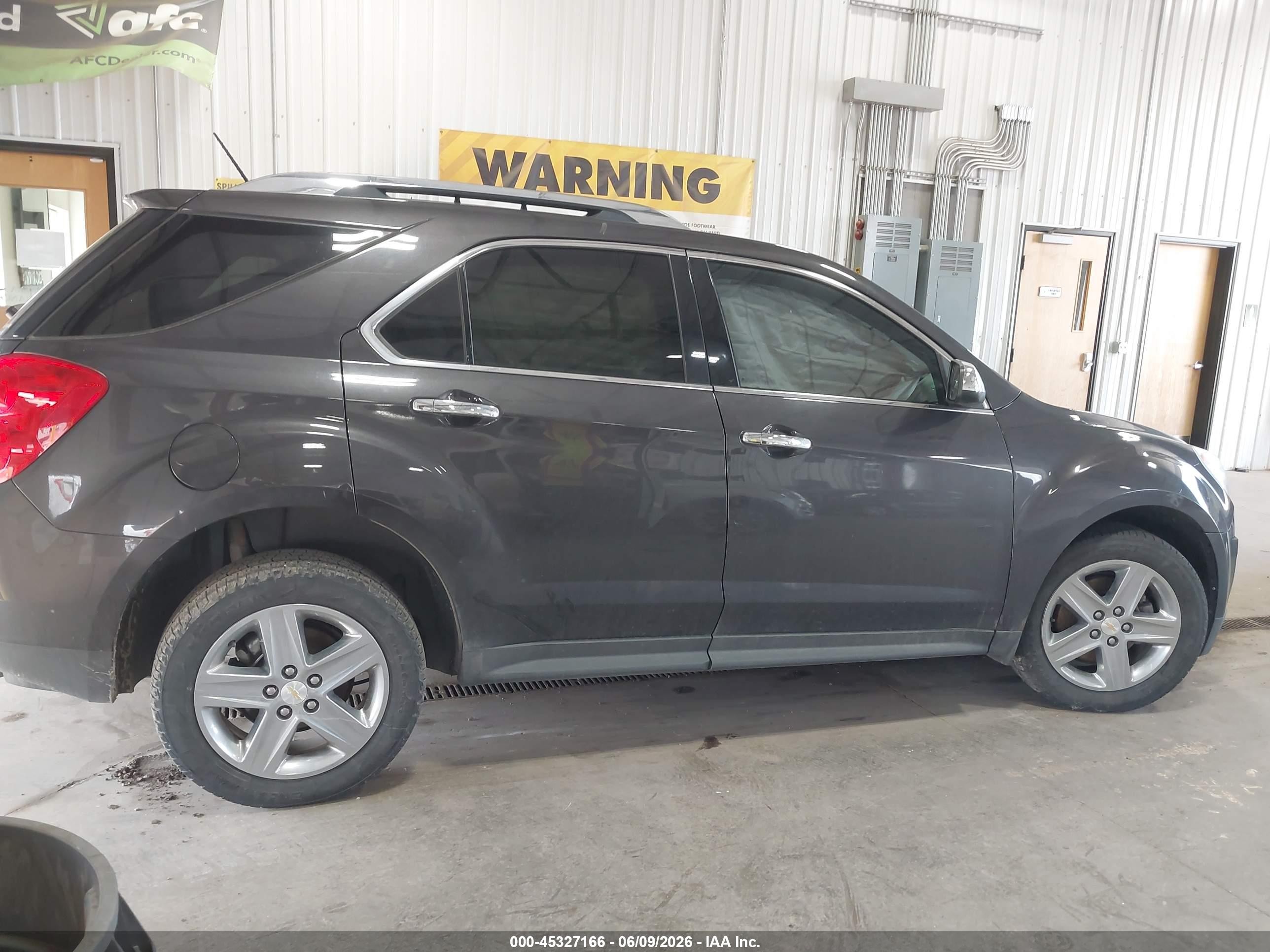 2015 Chevrolet Equinox Ltz Black vin: 2GNFLHE36F6330347