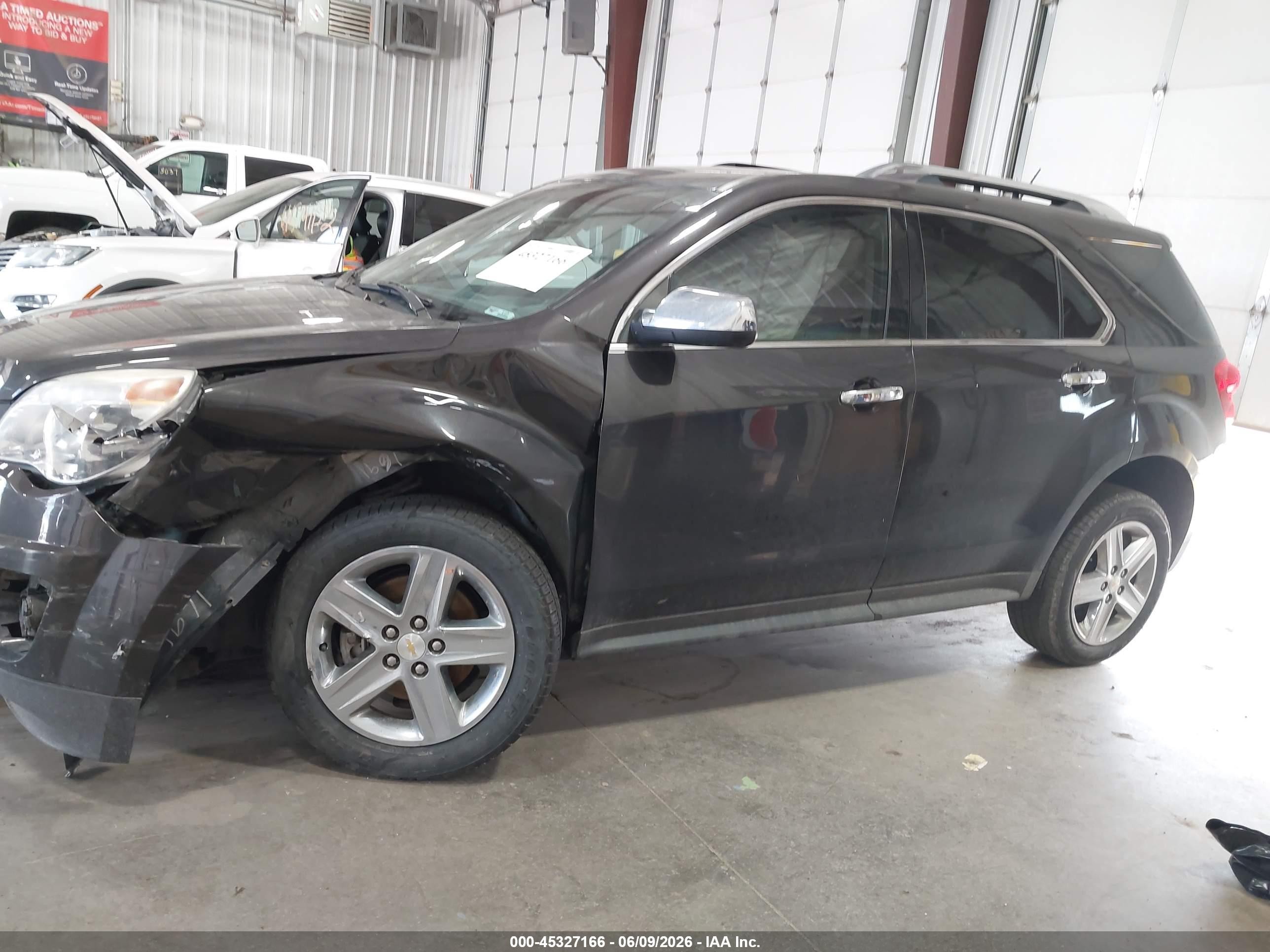 2015 Chevrolet Equinox Ltz Black vin: 2GNFLHE36F6330347