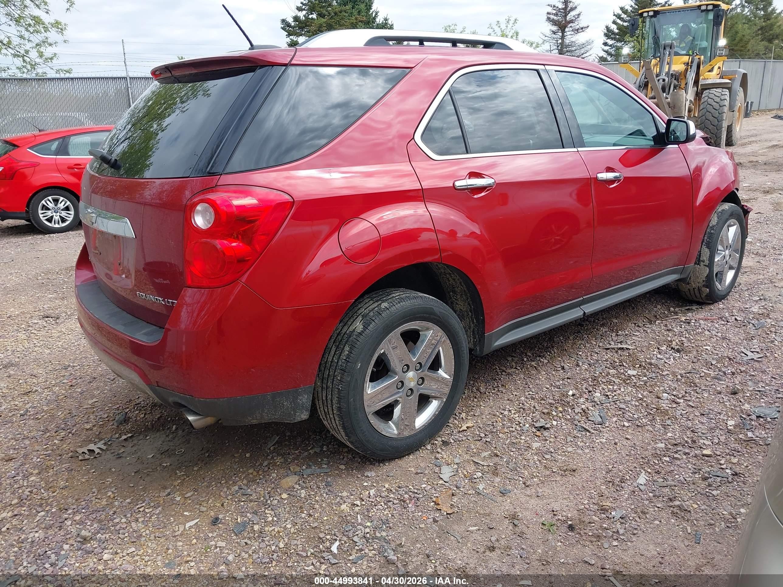 2015 Chevrolet Equinox Ltz Красный vin: 2GNFLHE36F6331126