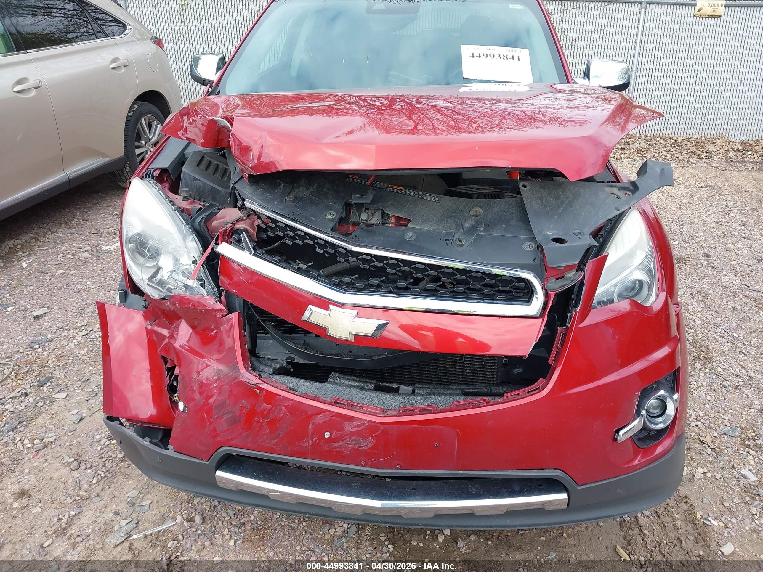 2015 Chevrolet Equinox Ltz Красный vin: 2GNFLHE36F6331126