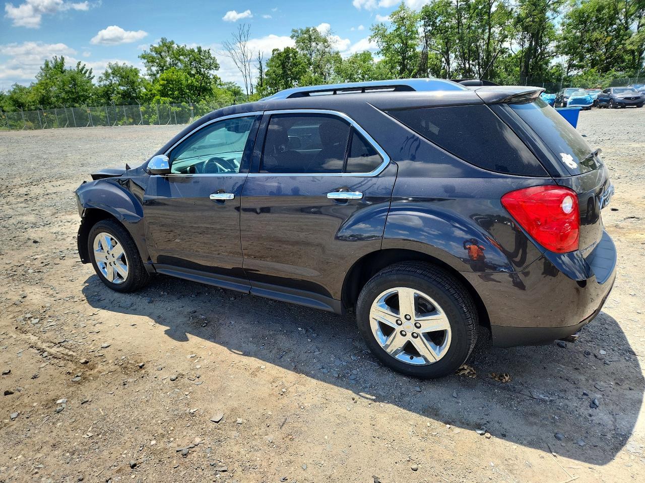 2015 Chevrolet Equinox Ltz Charcoal vin: 2GNFLHE37F6147300