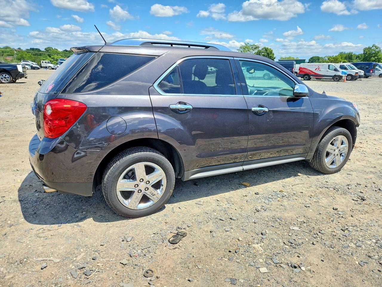 2015 Chevrolet Equinox Ltz Charcoal vin: 2GNFLHE37F6147300