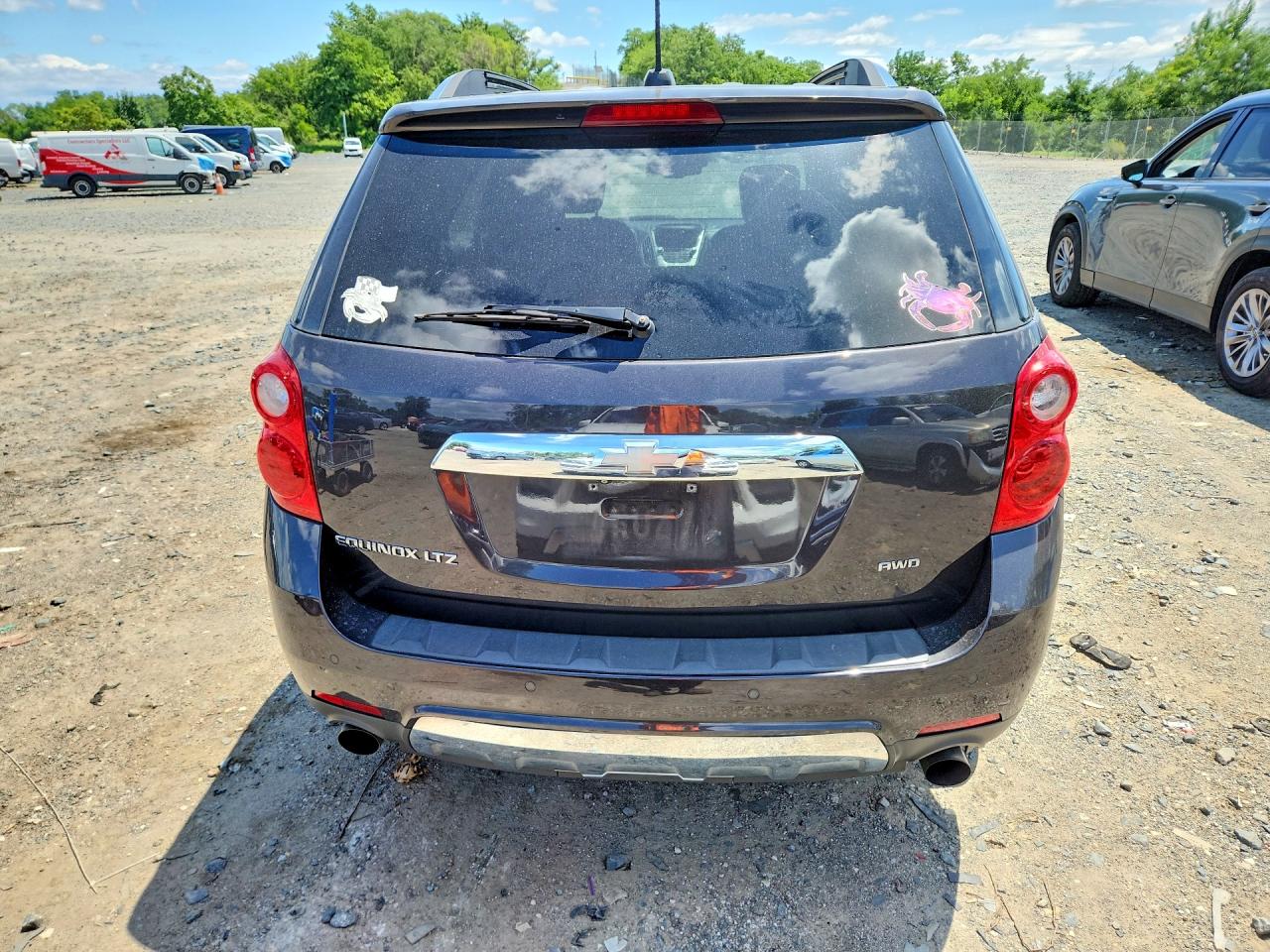 2015 Chevrolet Equinox Ltz Charcoal vin: 2GNFLHE37F6147300