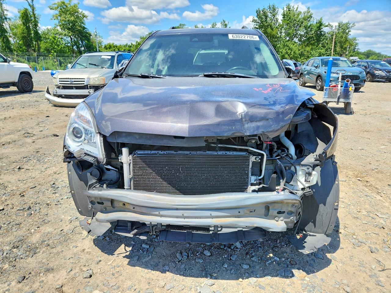2015 Chevrolet Equinox Ltz Charcoal vin: 2GNFLHE37F6147300
