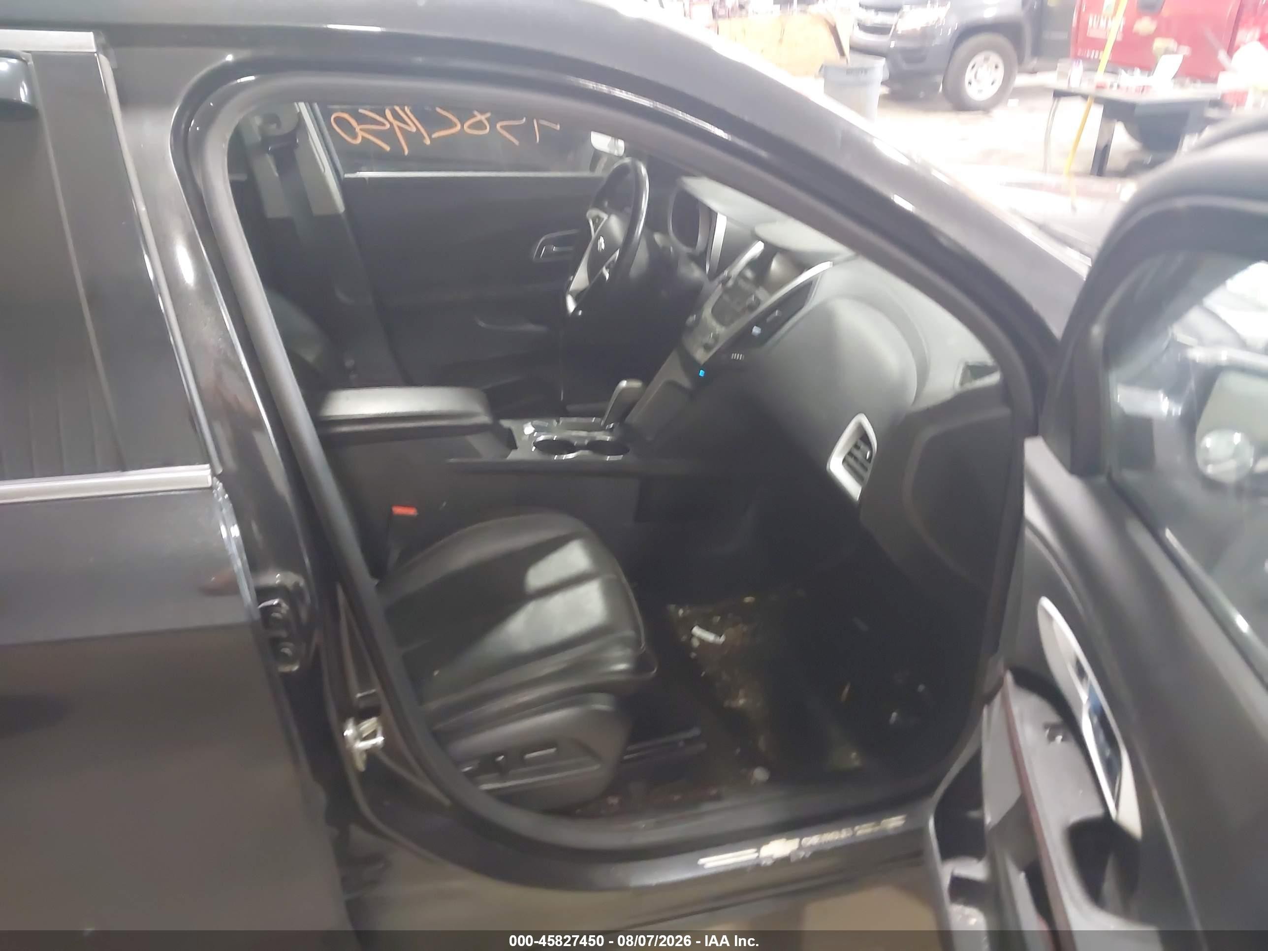 2015 Chevrolet Equinox Ltz Black vin: 2GNFLHE37F6159818
