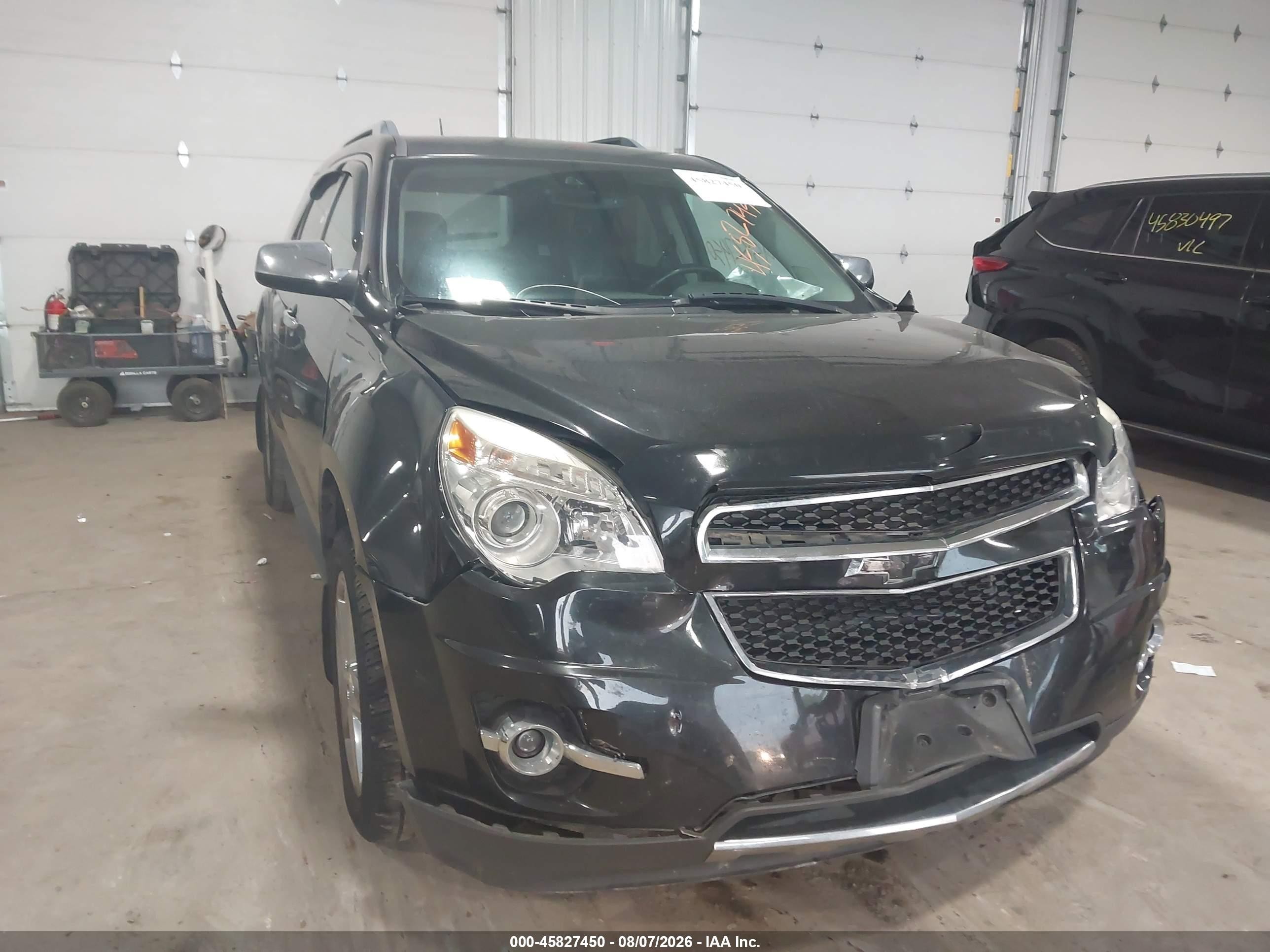 2015 Chevrolet Equinox Ltz Black vin: 2GNFLHE37F6159818