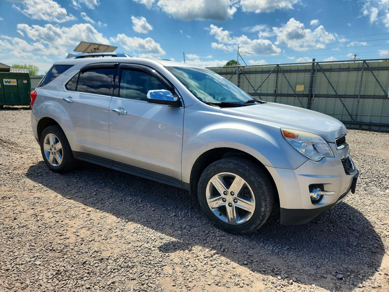 2015 Chevrolet Equinox Ltz Silver vin: 2GNFLHE37F6239538