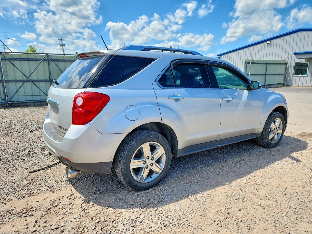 2015 Chevrolet Equinox Ltz Silver vin: 2GNFLHE37F6239538