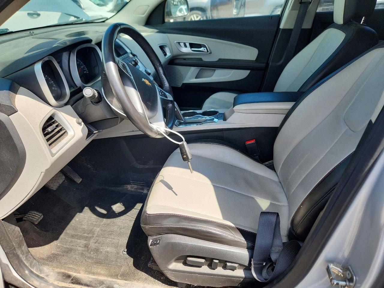 2015 Chevrolet Equinox Ltz Silver vin: 2GNFLHE37F6239538