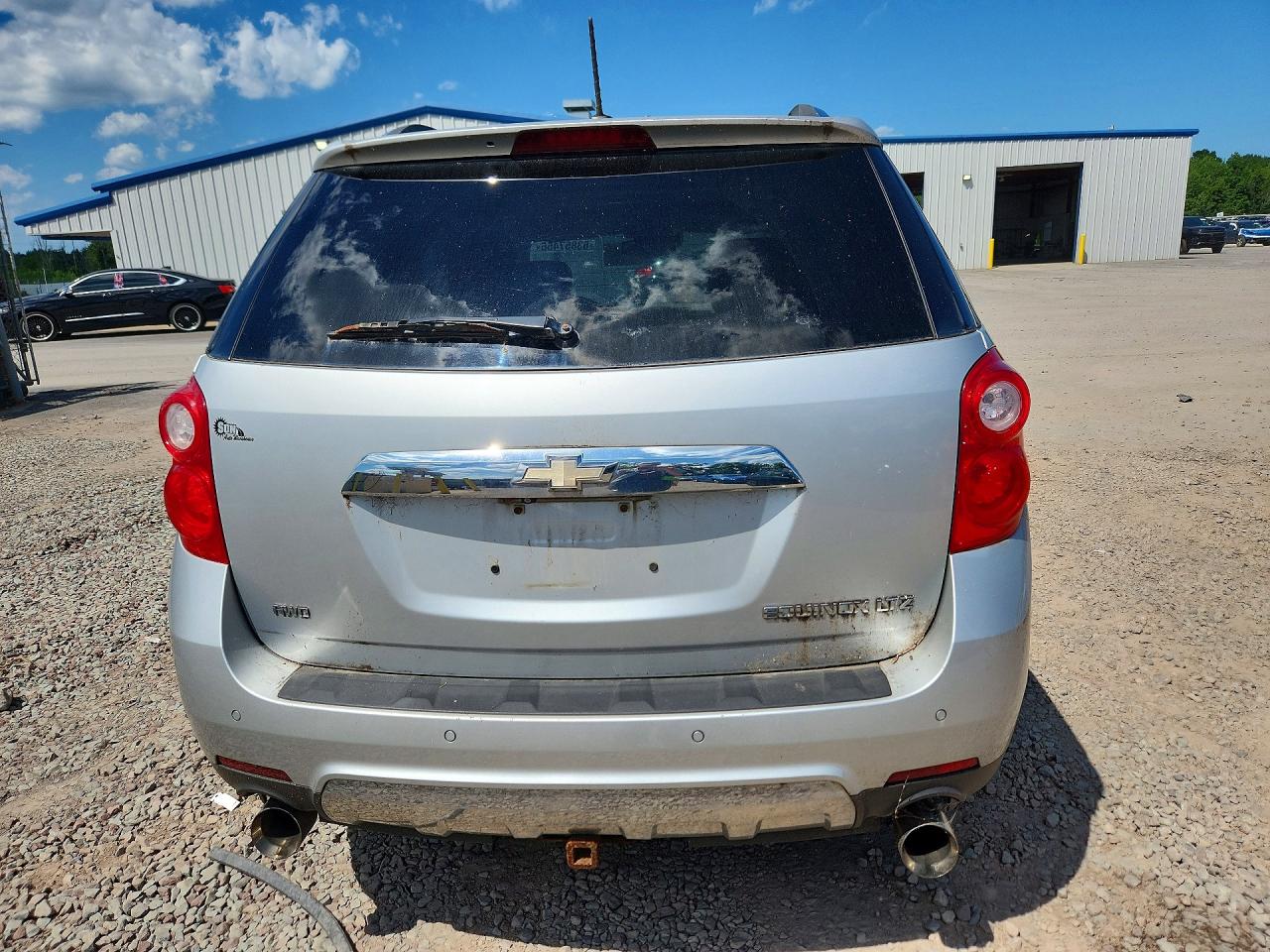 2015 Chevrolet Equinox Ltz Silver vin: 2GNFLHE37F6239538