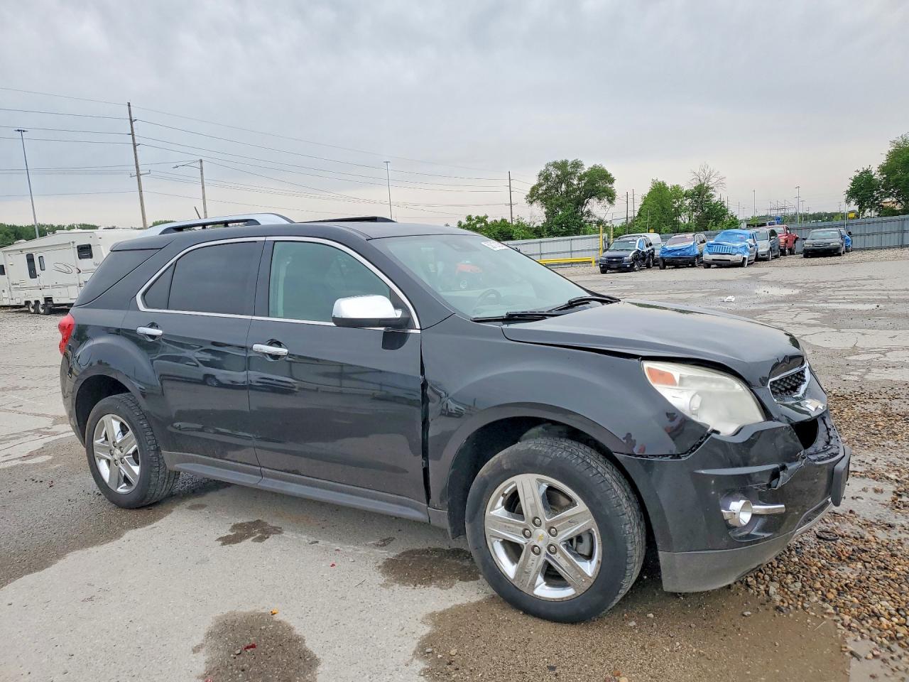 2015 Chevrolet Equinox Ltz Черный vin: 2GNFLHE38F6354827