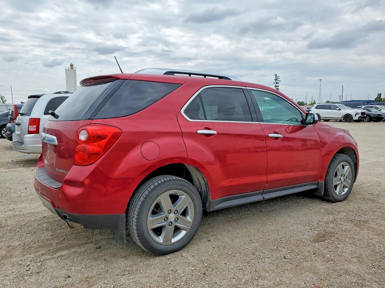 2014 Chevrolet Equinox Ltz Red vin: 2GNFLHE39E6296757