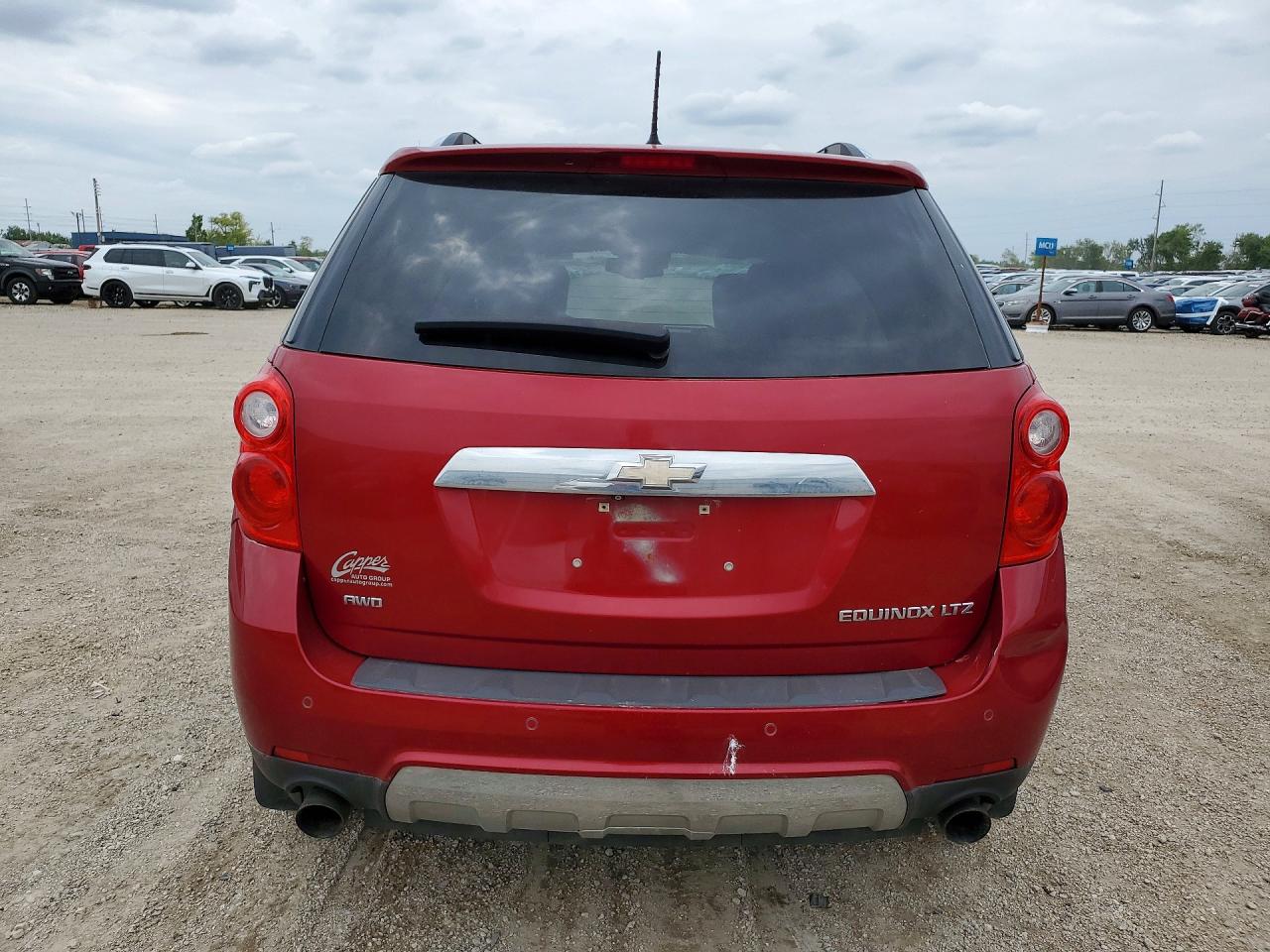 2014 Chevrolet Equinox Ltz Red vin: 2GNFLHE39E6296757