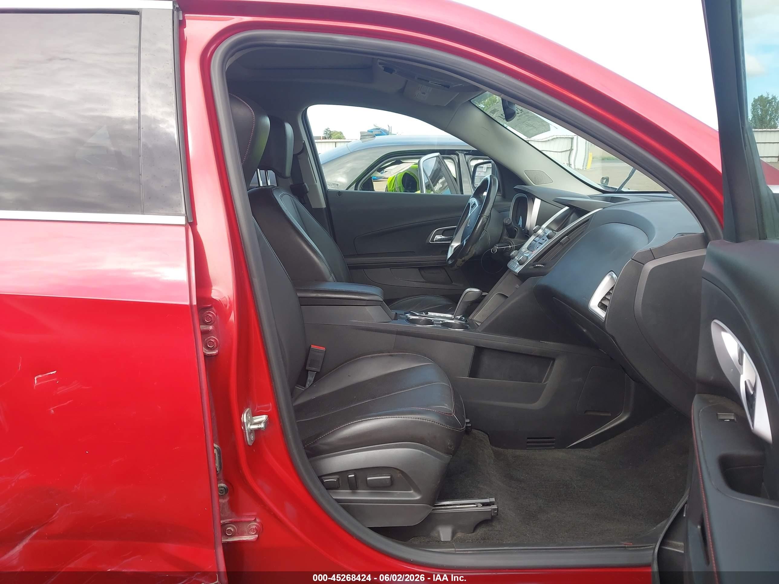 2015 Chevrolet Equinox Ltz Red vin: 2GNFLHE39F6226483