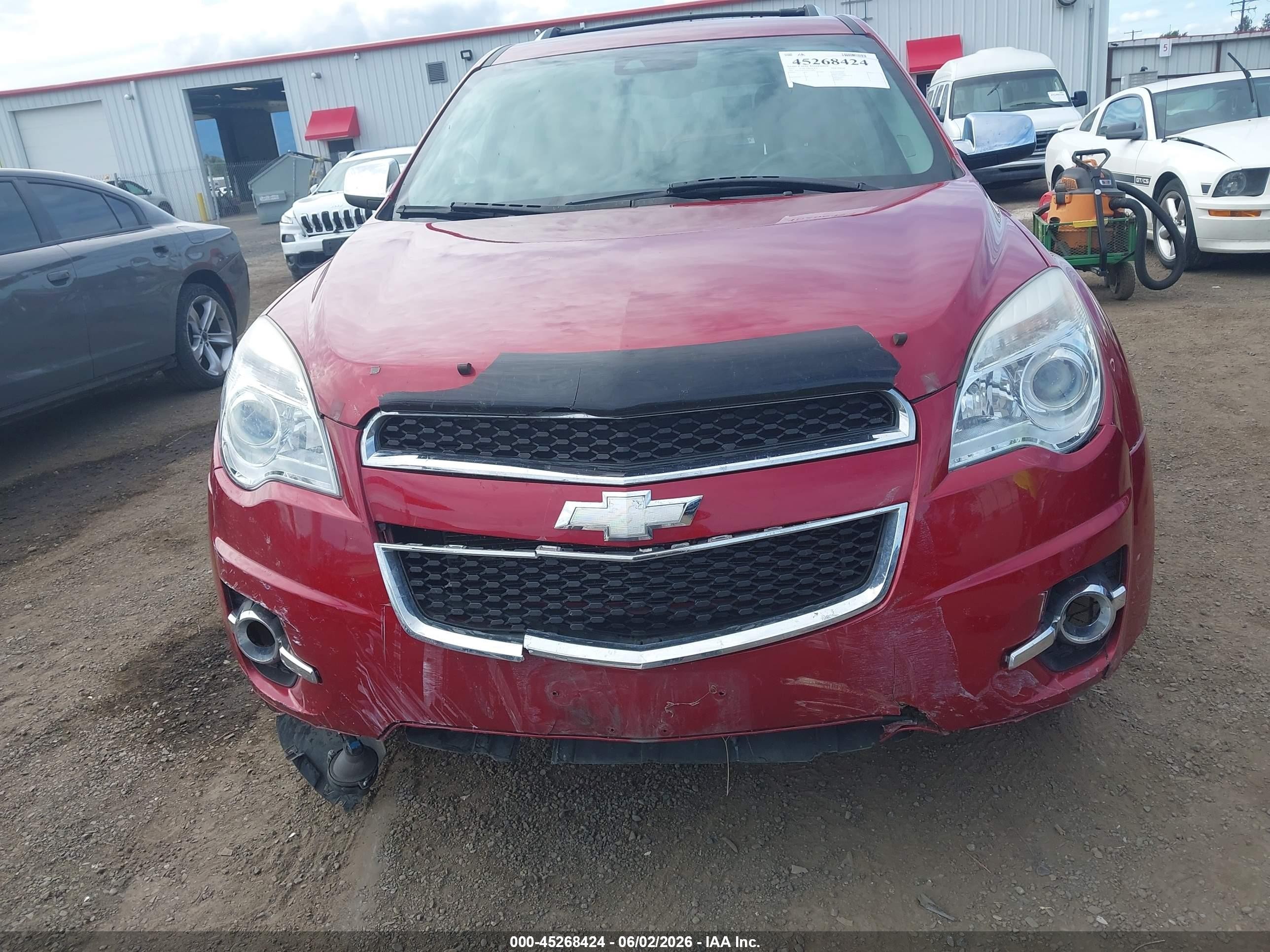 2015 Chevrolet Equinox Ltz Red vin: 2GNFLHE39F6226483