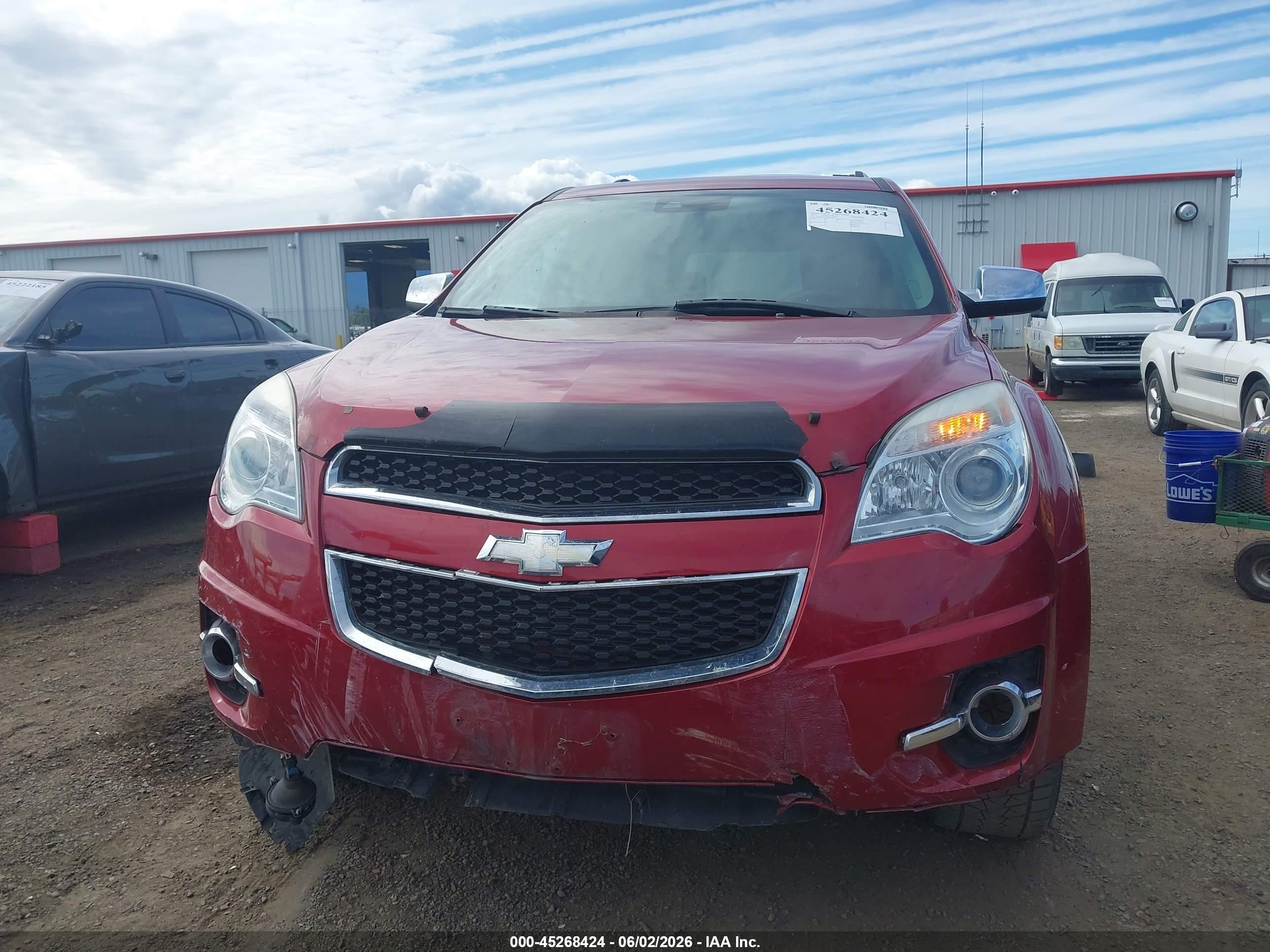2015 Chevrolet Equinox Ltz Red vin: 2GNFLHE39F6226483