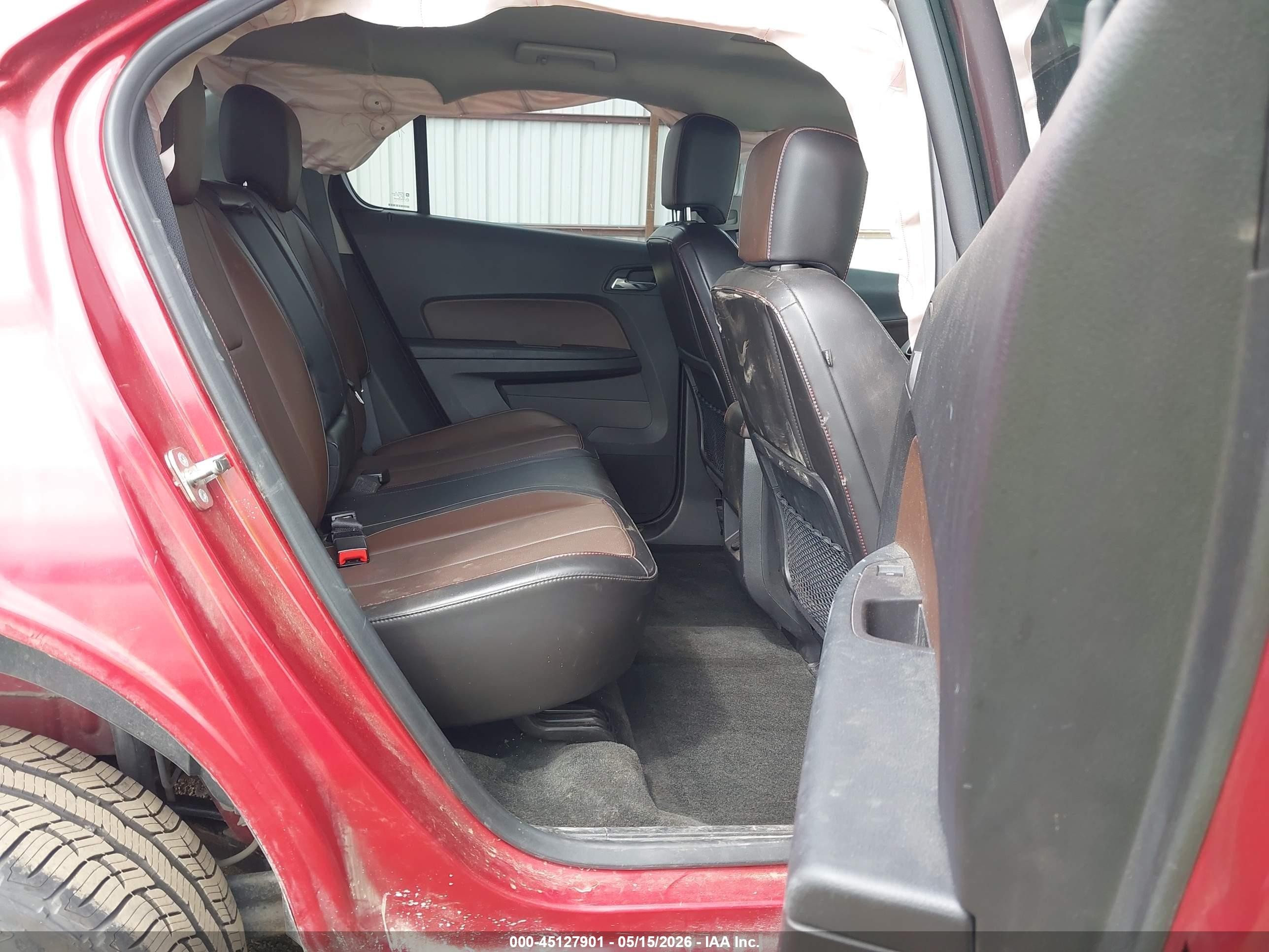 2015 Chevrolet Equinox Ltz Red vin: 2GNFLHE39F6339043