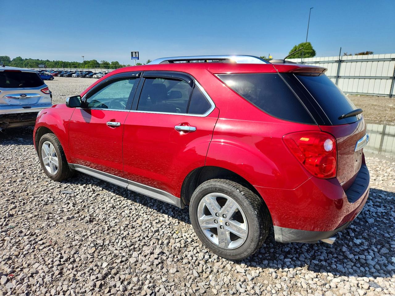 2015 Chevrolet Equinox Ltz Red vin: 2GNFLHE39F6367019