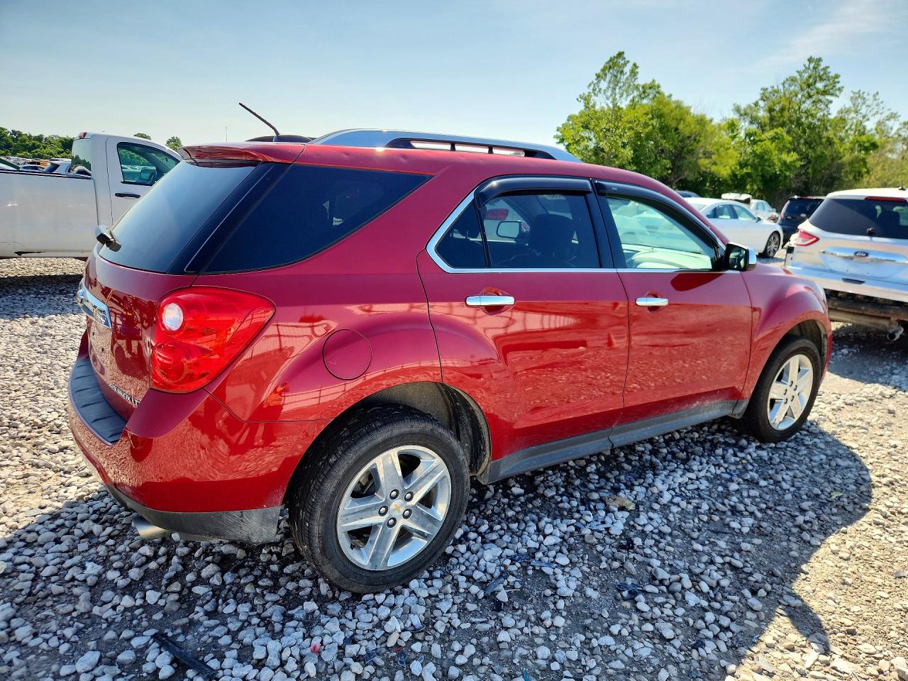 2015 Chevrolet Equinox Ltz Red vin: 2GNFLHE39F6367019