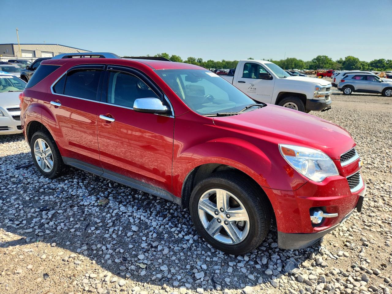 2015 Chevrolet Equinox Ltz Red vin: 2GNFLHE39F6367019