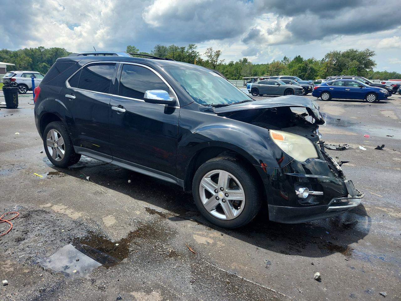 2014 Chevrolet Equinox Ltz Black vin: 2GNFLHE3XE6340006
