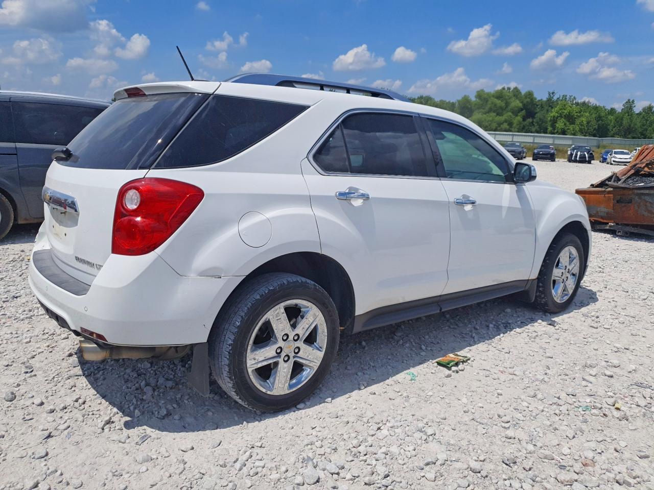 2015 Chevrolet Equinox Ltz Белый vin: 2GNFLHE3XF6332683