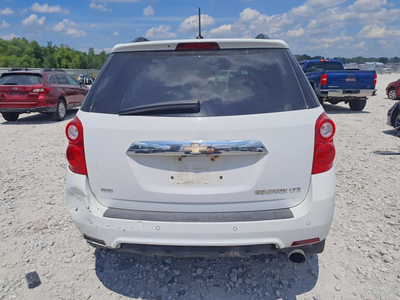 2015 Chevrolet Equinox Ltz Белый vin: 2GNFLHE3XF6332683