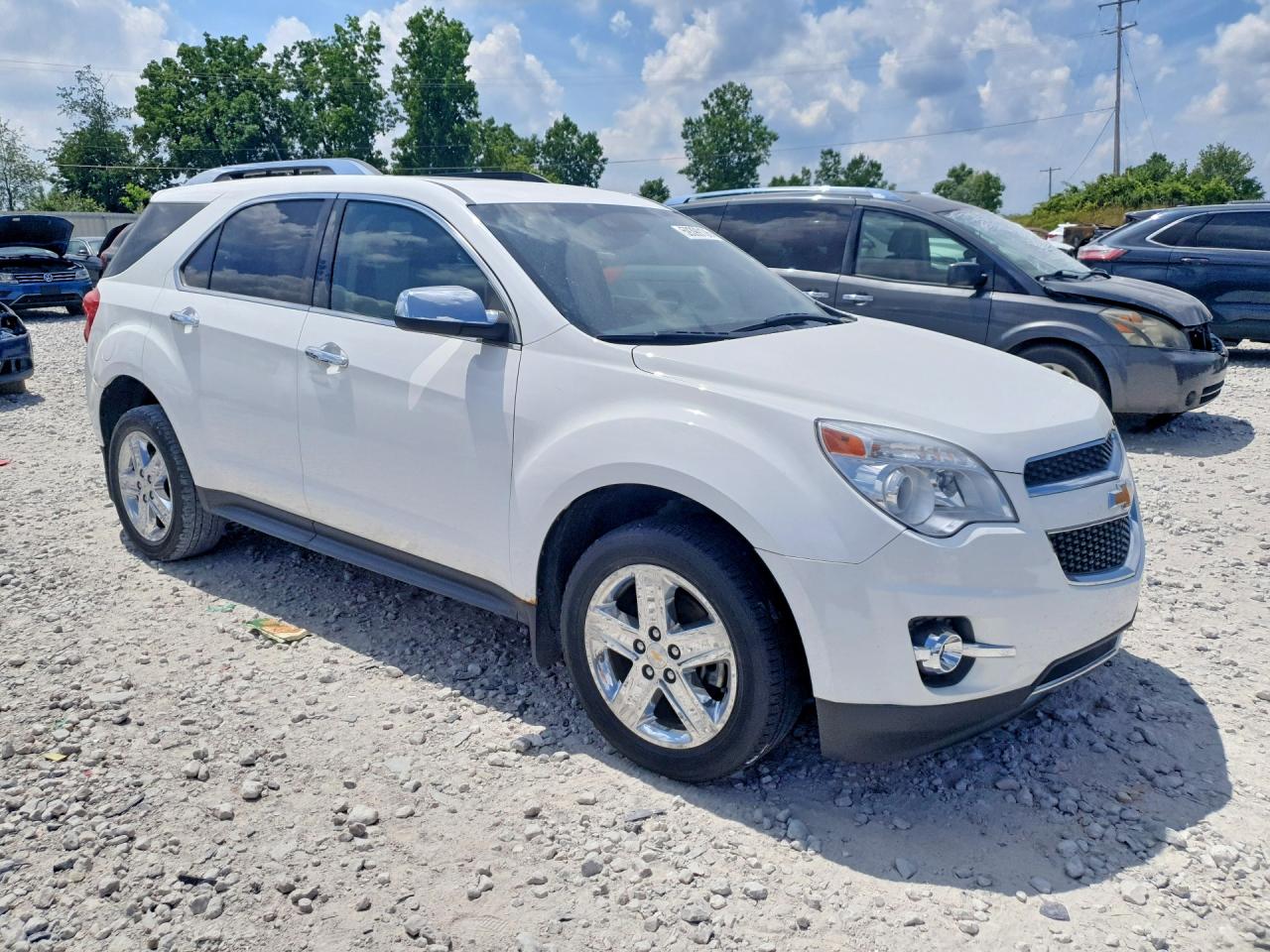 2015 Chevrolet Equinox Ltz Белый vin: 2GNFLHE3XF6332683