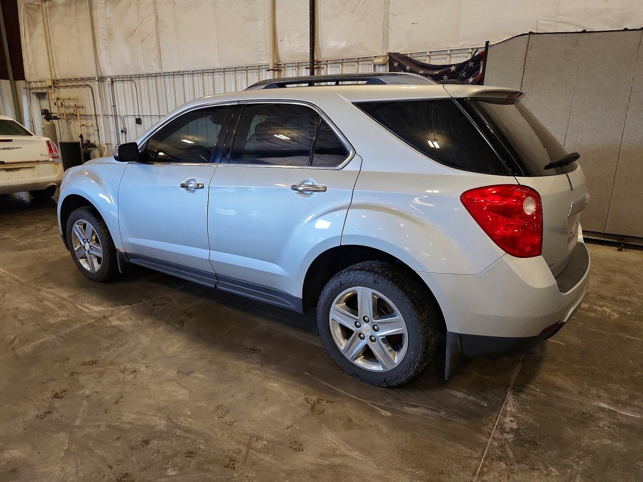 2015 Chevrolet Equinox Ltz Серебряный vin: 2GNFLHEK0F6132189