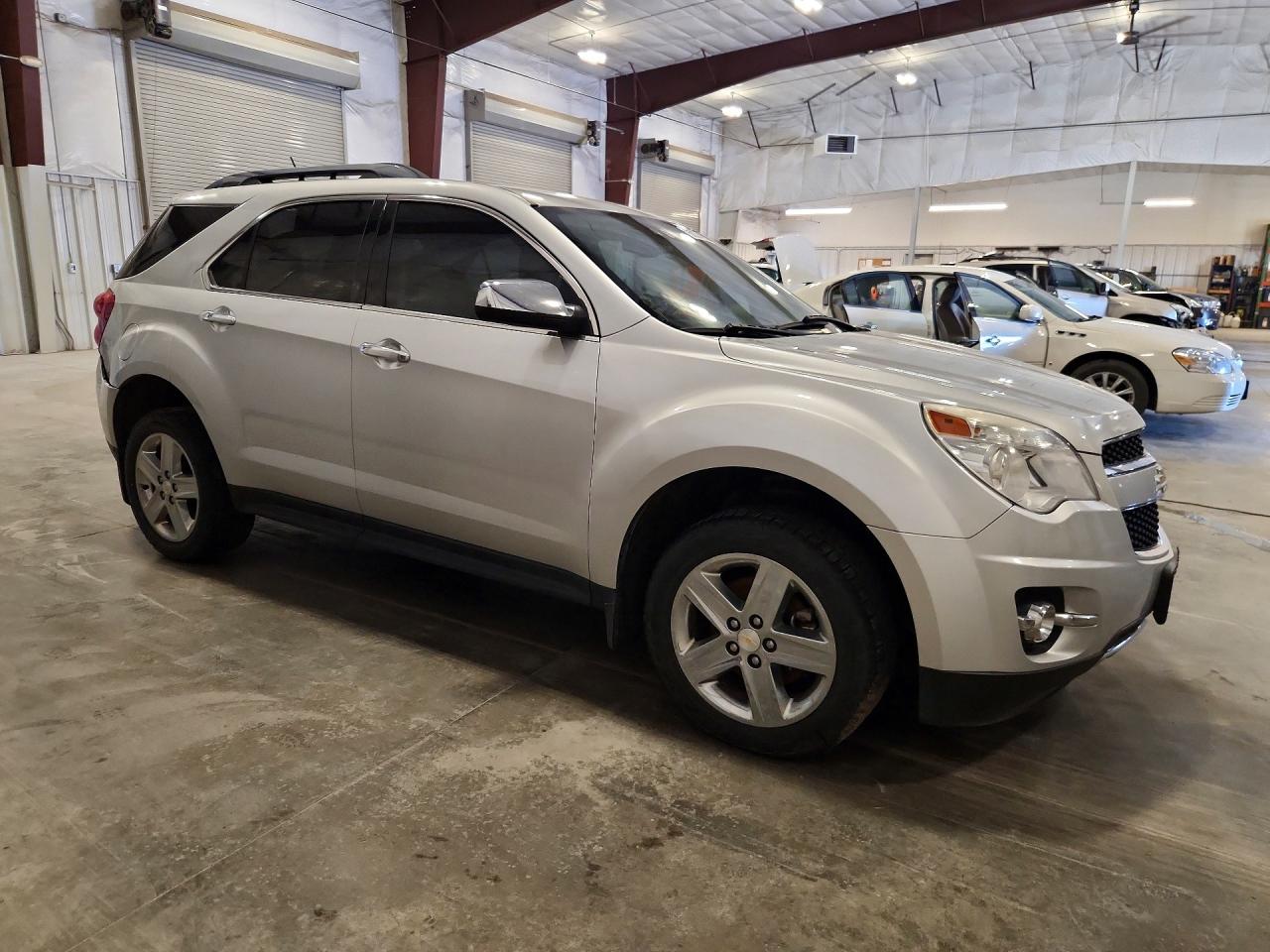 2015 Chevrolet Equinox Ltz Серебряный vin: 2GNFLHEK0F6132189