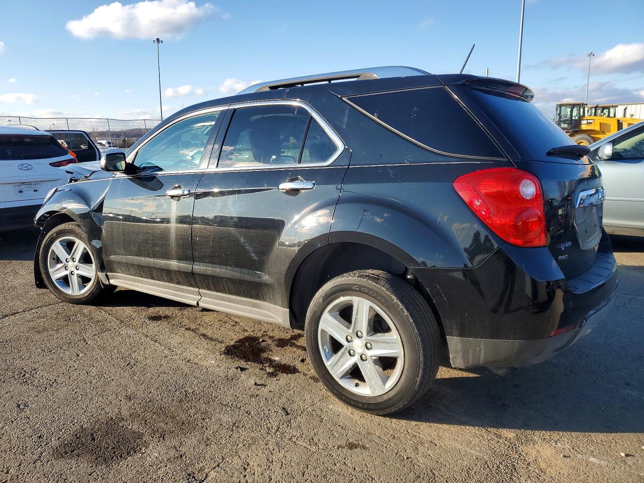 2015 Chevrolet Equinox Ltz Black vin: 2GNFLHEK0F6233538