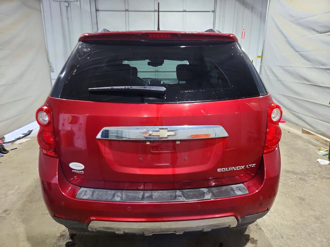 2014 Chevrolet Equinox Ltz Red vin: 2GNFLHEK1E6154507